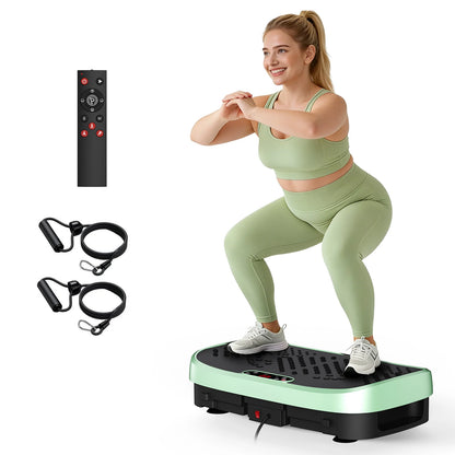 Vibration Plate Exercise Machine – 120 Speed Levels, 330lb Capacity, Whole Body Workout Platform for Home Gym, Fat Burning & Muscle Relaxation, 7 Colors