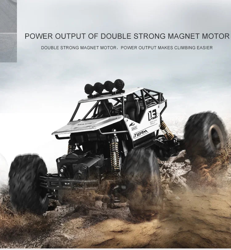 Oike RC Car Remote Control Climbing Vehicle Outdoor All Terrain Off-road Trucks 4WD Racing Drift Cars Toy Gift for Kids Adults