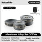 4-7 Person Camping Cookware Set - Lightweight Aluminum Pot Set for Outdoor Picnic & Backpacking