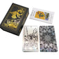 Classical Gold Foil Waterproof Tarot Cards With Megnet Box As Special Gift