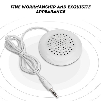 DIY Pillow Speaker 3.5mm Mini Stereo Portable Speaker for MP3, Phone, CD Players