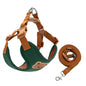 Adjustable No-Pull Dog Harness and Leash Set — Anti-Escape Pet Harness for Walking and Travel