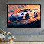 911 GT3 RS Car Generation Supercar Poster Canvsa Print Painting Home Decor Wall Art Decoration Gift For Car Lover Frameless