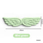 Angel Wing Memory Foam Wrist Rest & Mouse Pad for Mechanical Keyboard and Laptop — Ergonomic Wrist Support