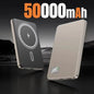 Magnetic Wireless Power Bank 10,000 / 20,000 / 50,000mAh — PD 25W Fast Charge, 2x USB & Wireless Qi, Digital Display, LED Light