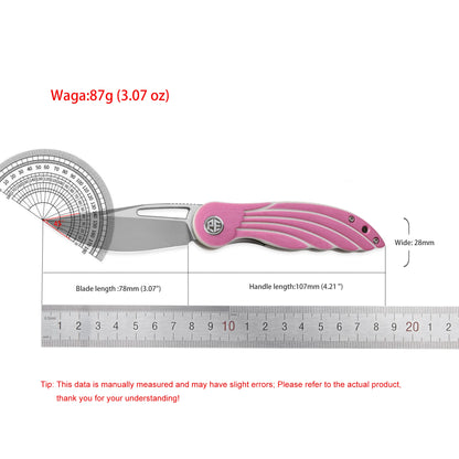 Petrified Fish PFE06 Nightingale Folding Knife, 14C28N Steel, G10 Handle