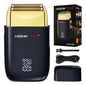 Men's Rechargeable Electric Shaver & Hair Clipper – Metal Housing, USB Fast Charge, Hypoallergenic Foil