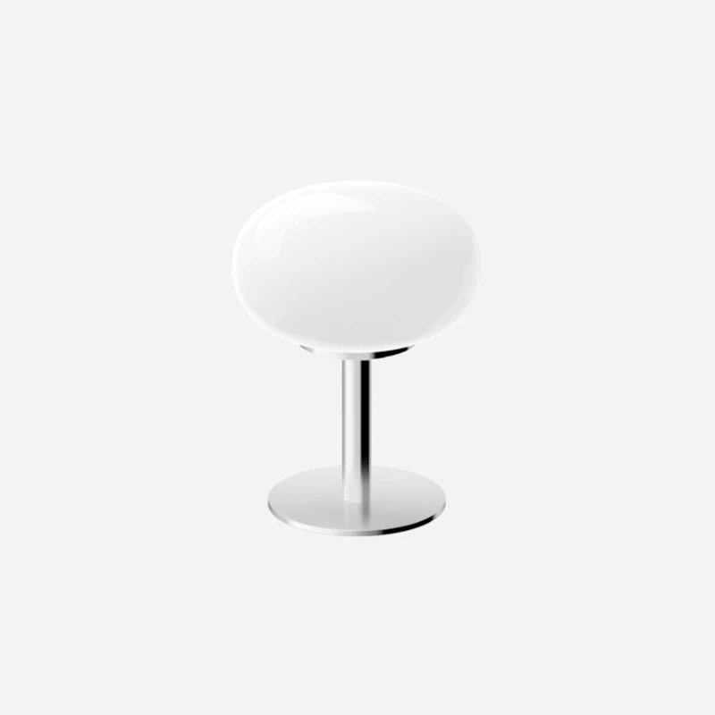 Macaron Glass Table Lamp Trichromatic Dimmable LED Night Light for Bedroom & Living Room