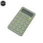 8-Digit Mini Desk Calculator with Large Buttons — Portable Battery-Powered Calculator for Students & Small Business