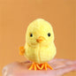 Jumping Chicken Duck Toy, Simulation Plush Jumping Duck Interactive Toy, Small Animal, Birthday Gift