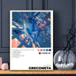 Singer Grecas Poster Sticky Wall Art Printing Waterproof Home Living Bed Room Bar Aesthetic Decor