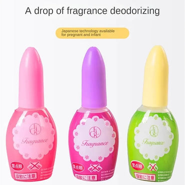 20ml (0.68 fl oz) Long-Lasting Toilet Deodorizer & Aromatherapy Air Freshener — Fast Odor Eliminator for Bathroom, Drain, Sink, Trash Can
