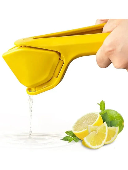Manual Lemon Squeezer Handheld Citrus Press – Ergonomic Juicer for Lemons, Limes & Oranges