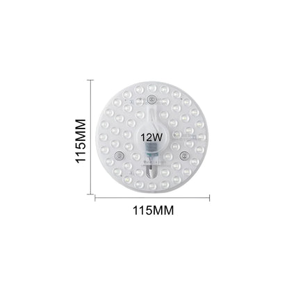 Round LED Panel Ceiling Light 12W–60W AC 220–240V Circular Flush Mount Lamp