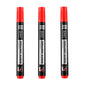 Permanent Fine Tip Marker Pens 1.5mm Waterproof Ink - 3/6 Pack Black Blue Red