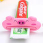 Cartoon Rolling Toothpaste Squeezer Dispenser for Kids – Tube Saver Holder (1.6 x 3.5 in / 4 x 9 cm) – 1 or 2-Pack