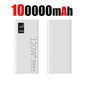 120W 200000mAh Portable Power Bank with Digital Display - High Capacity Fast Charger for Smartphones & Tablets