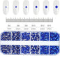 100/50cm Luxury Crystal Chain Nail Charms - 1.5/2mm Clear & AB Diamond Nail Art Decoration