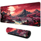Night Moonlight Large Gaming Mouse Pad Non-Slip Stitched Rubber Desk Mat for Laptop PC Esports