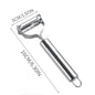 Stainless Steel Double-Head Vegetable Peeler - Multi-Function Fruit & Melon Peeler