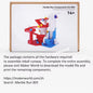 DIY 3D Printing Model Kit – Aviation Engine, Wireless Mouse & LED Light Parts for Makers