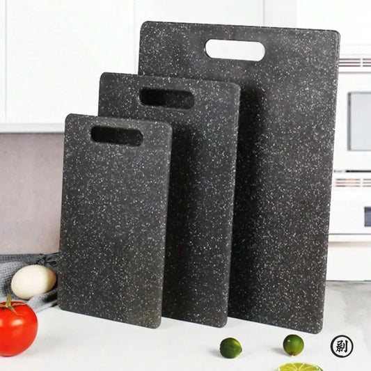 Marble Texture PP Antibacterial Cutting Board – Dishwasher Safe Vegetable Chopping Board