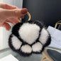 Cat Paw Plush Keychain – Cute Fluffy Faux Fur Pendant for Bags & Keys
