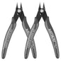 2-Pack Mini Flush Cutting Pliers – Precision Diagonal Wire Cutters for Electrical & Metal Work, Left-Handed
