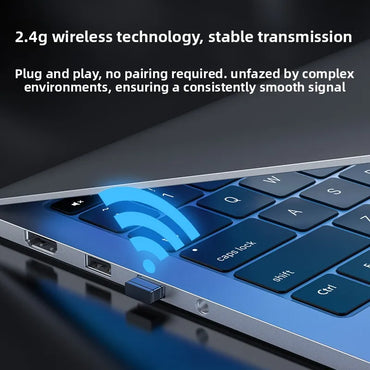 Hot Selling USB Keyboard and Mouse Sets Silent Commercial & Home Wireless Keyboard and Mouse for Desktop Computers and Laptops