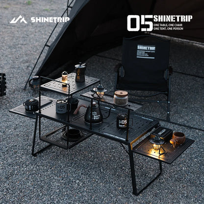 IGT Modular Table Top Plate – Folding Camping & BBQ Table Board, Portable Tactical Accessory