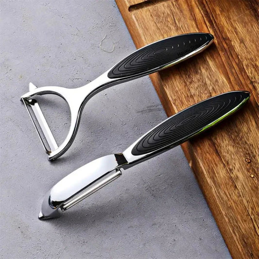 Multi-Function Stainless Steel Vegetable and Fruit Peeler Y & I Handheld Grater and Potato Peeler