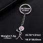 Teamer Funny Middle Finger Stickman Keychain 2025 Cute Trend School Bag Car Key Pendant Couple New Trinket Gift Keyring