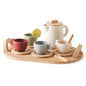 Wooden Montessori Teapot Tea Set – Pretend Play Toy