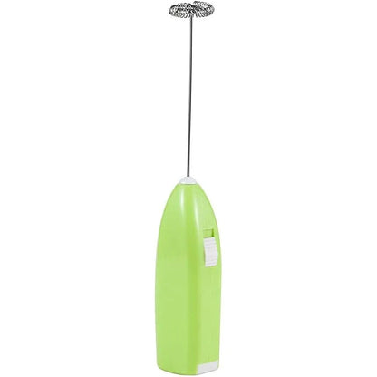 Handheld Electric Milk Frother & Mini Egg Beater Battery-Powered Coffee Mixer
