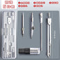 Metal Drawing Compass Set for Students — Exam-Grade Precision, Replacement Leads, 2/4/5-Piece Sets