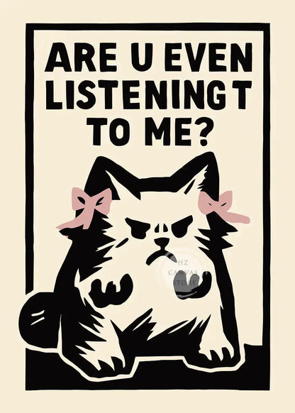 Funny Cat Meme Posters Cartoon Japanese Cat Art Internet Meme Culture Canvas Print Modern Living Room Bedroom Home Decor Gift