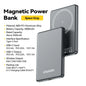 Magnetic 20W Wireless Power Bank 5000mAh — Thin Portable Fast USB-C Charger for Smartphones