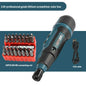 Cordless Electric Screwdriver Set 3.6V 2Nm 200 RPM Rechargeable Wireless Precision Drill for Home DIY