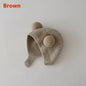 Cute Winter Warm Kids Girl Boys Baby Hats Fleece Wool Hemming Caps with Ball Solid Wool Ear Protection Hats Soft Newborn Bonnet