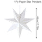 30-75cm Hollow Star Hanging Pendant Eid Mubarak Christmas Ramadan Decoration 2024 Islamic Muslim Party Decor Ramadan Kareem Gift