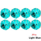 2/8-Pack Aluminum Dice Tire Valve Caps, Universal Wheel Stem Air Valve Covers for Car Truck Motorcycle Bike