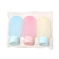 Refillable Silicone Travel Bottle Set - 30ml (1oz) & 60ml (2oz) Soft Squeeze Shampoo Lotion Containers Portable Travel Kit