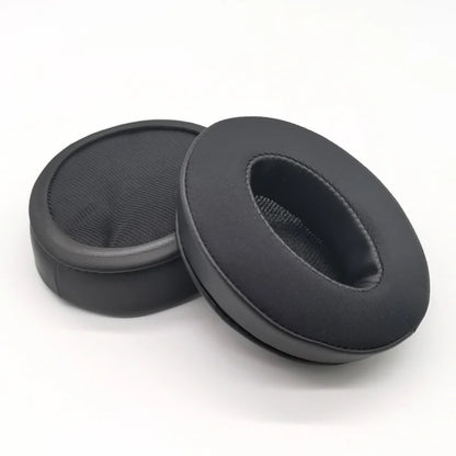 Replacement Memory Foam Ear Pads for Over-Ear Headphones - Soft Leather Ear Cushions, Self-Adhesive (1 Pair)