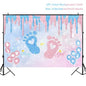 Gender Reveal Party Disposable Tablecloth Boy or Girl Baby Shower Decor Newborn Table Cover Gender Reveal Party Supplies