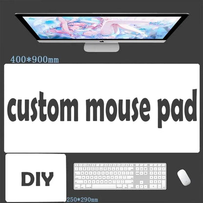 Anime Gaming Desk Mat, Multiple Sizes and Thicknesses