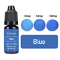 20-Color Liquid Candle Dye Set for DIY Candles, Soap & Resin Crafts