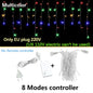 Waterproof LED String Lights 3.5–25m (11.5–82 ft) | Warm White / Cold White / Multicolor | 8 Modes IP65 EU Plug