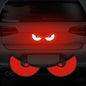 Reflective Devil Eye Car Stickers - 2-Pack Visibility & Safety Decals