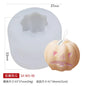 3D Skull Silicone Mold for Candle & Soap Making – DIY Halloween Plaster & Epoxy Craft Casting Mold