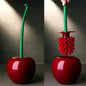 Red Cherry Toilet Brush – Creative Lavatory Holder Bathroom Accessory